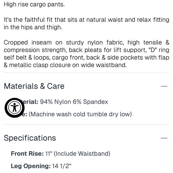 Dear John Cream Cargo Crop Pants with Tie Waist - Picture 5 of 14